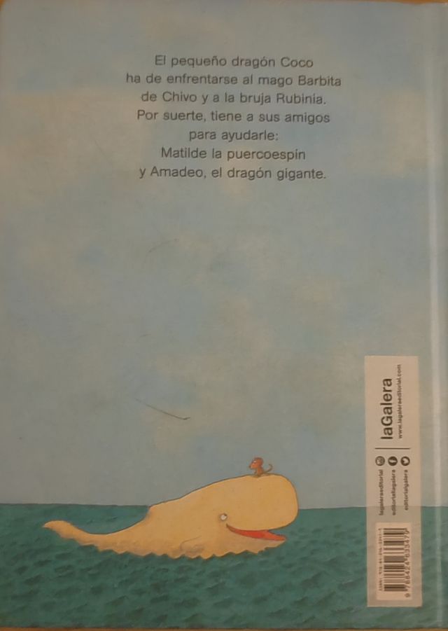 Libro el pequeño dragon coco