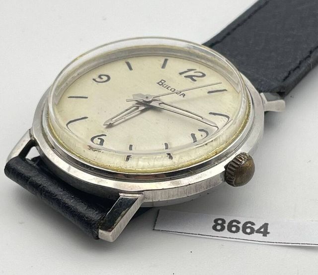 BULOVA SS ARABIC DIAL ROUND AUTOMATIC WIND MIDSIZE