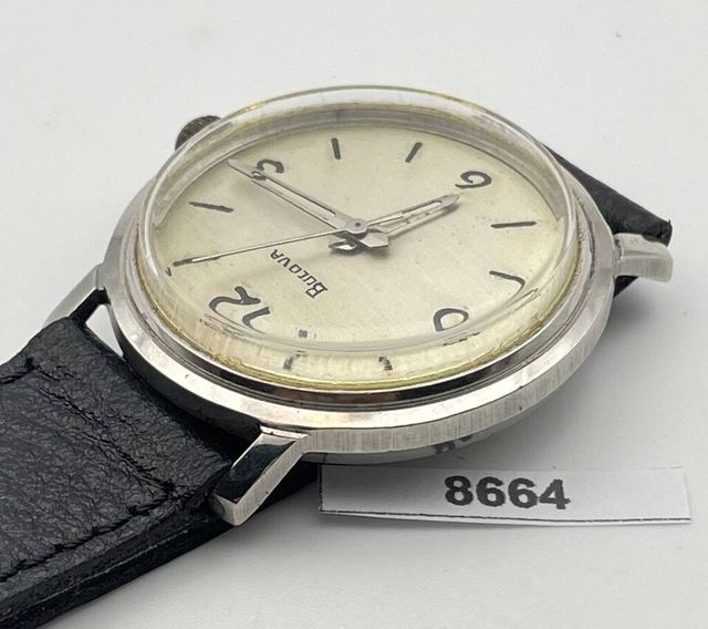 BULOVA SS ARABIC DIAL ROUND AUTOMATIC WIND MIDSIZE
