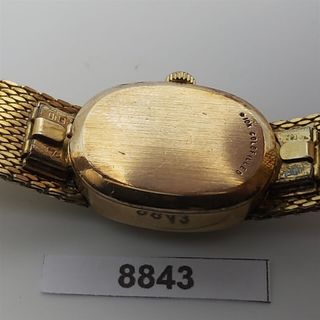 OMEGA ORO MESH BAND MANUAL WIND MUJERES DRESS