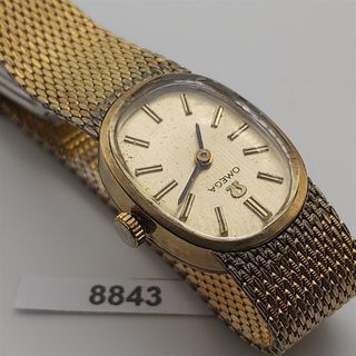 OMEGA ORO MESH BAND MANUAL WIND MUJERES DRESS