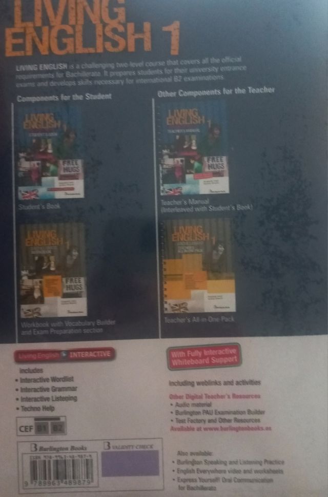 LIVING ENGLISH 1 9789963489879
