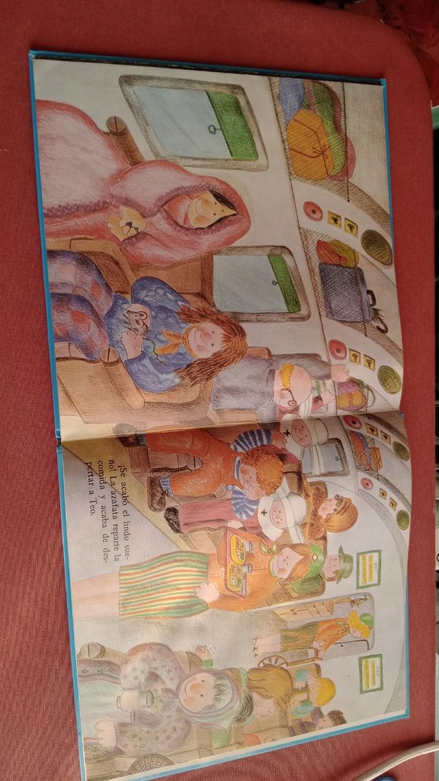 Teo en el avión cuento 9788471762580