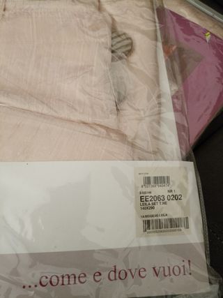 4 tende per bastone con fermaglio