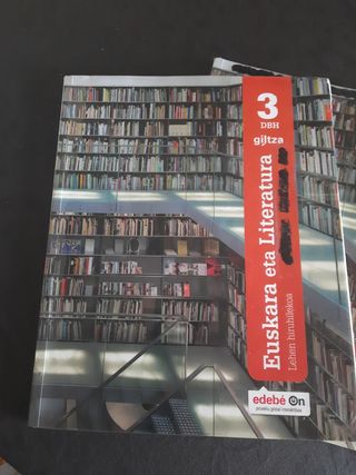 Libros de euskera tercero 3 ESO DBH