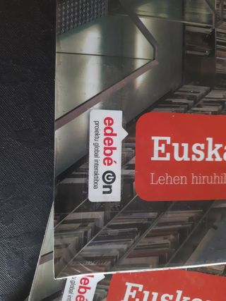 Libros de euskera tercero 3 ESO DBH