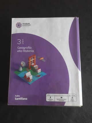 Geografía eta historia 3 DBH. Santillana