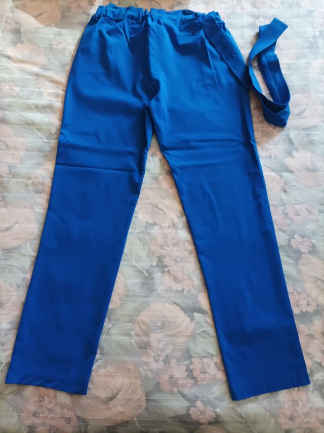 Pantalone donna bluette