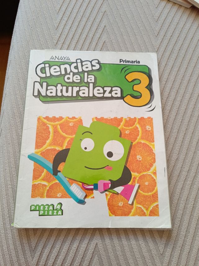 Libro naturaleza 3 primaria Anaya