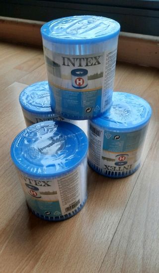 4 filtros depuradora Intex, tipo H