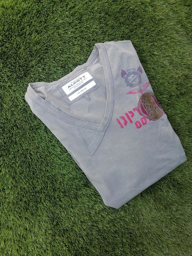 Camiseta Manga Larga Hombre 