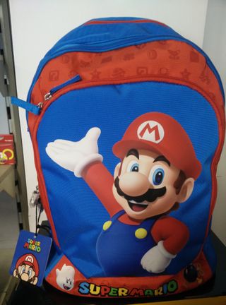 Zaino organizzato Super Mario