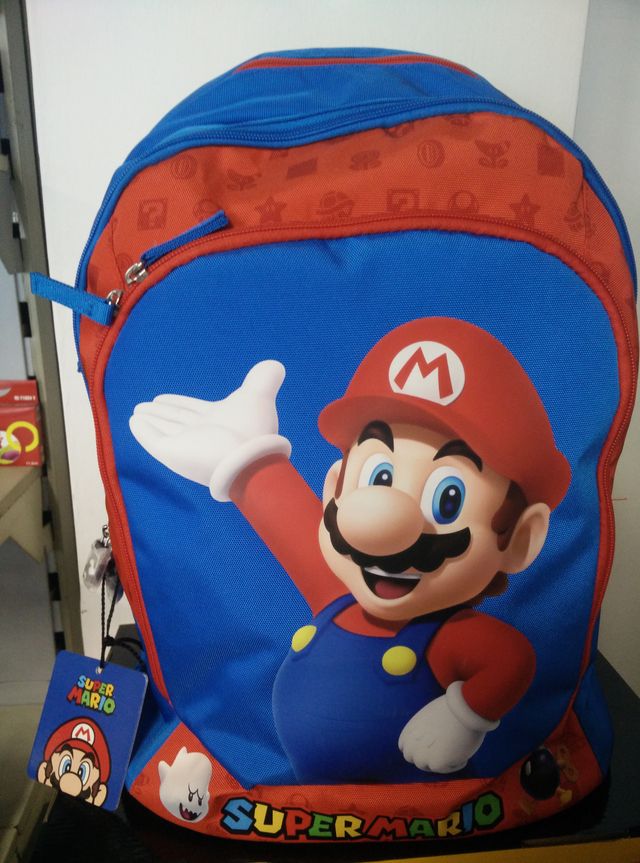 Zaino organizzato Super Mario