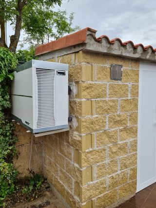 Pompa di calore, installazione di pompe ad aria