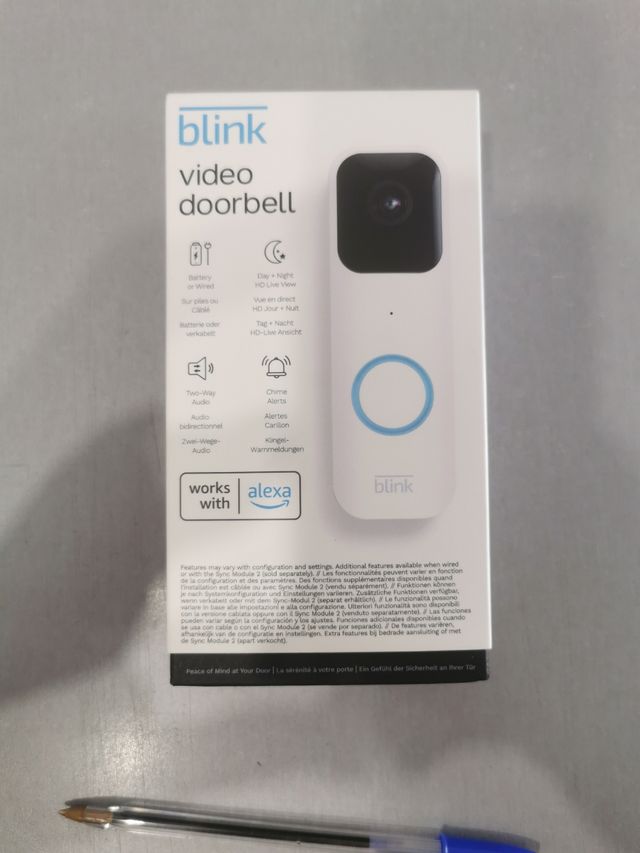 Timbre puerta Alexa blink