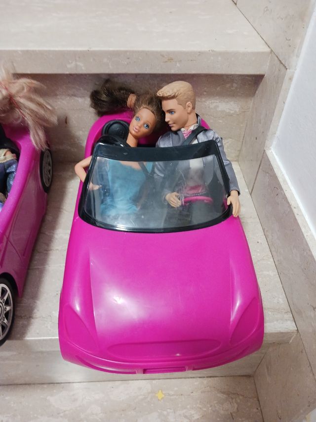 Coches barbie