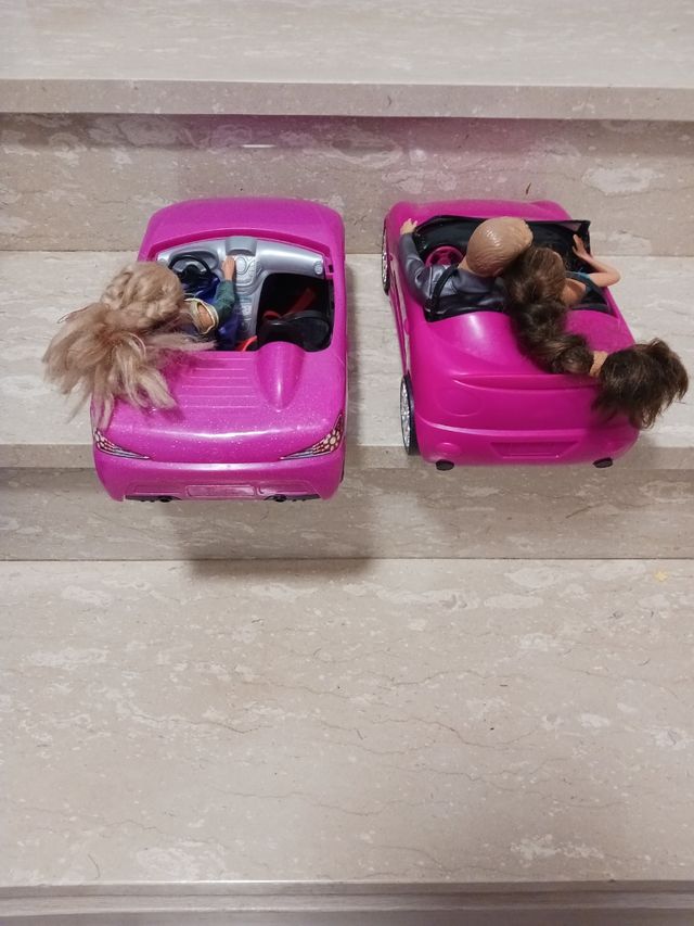 Coches barbie