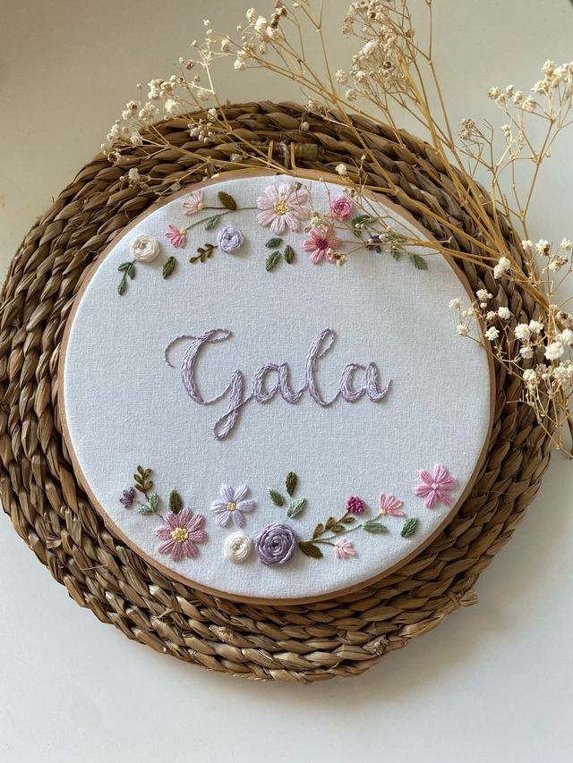 Bastidor bordado nacimiento