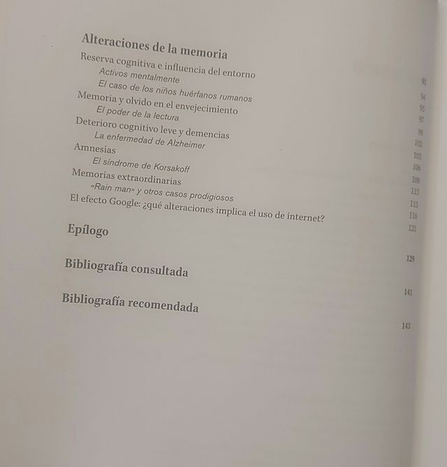 Somos nuestra memoria . neurociencia