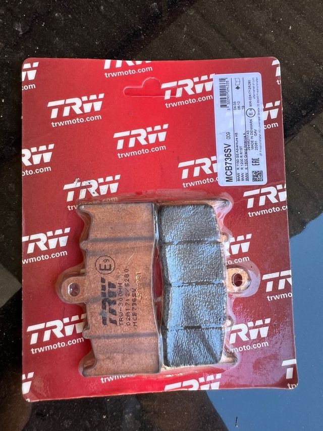 Juego de pastillas de freno TRW Sinter Street