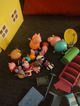 Casa y caravana peppa pig.
