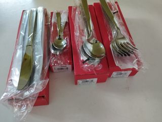 Set 24 pezzi in acciaio inox