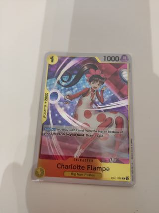 One Piece card game EB01 Charlotte Flampe