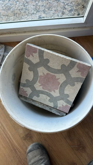 Baldosa Hidraulica .