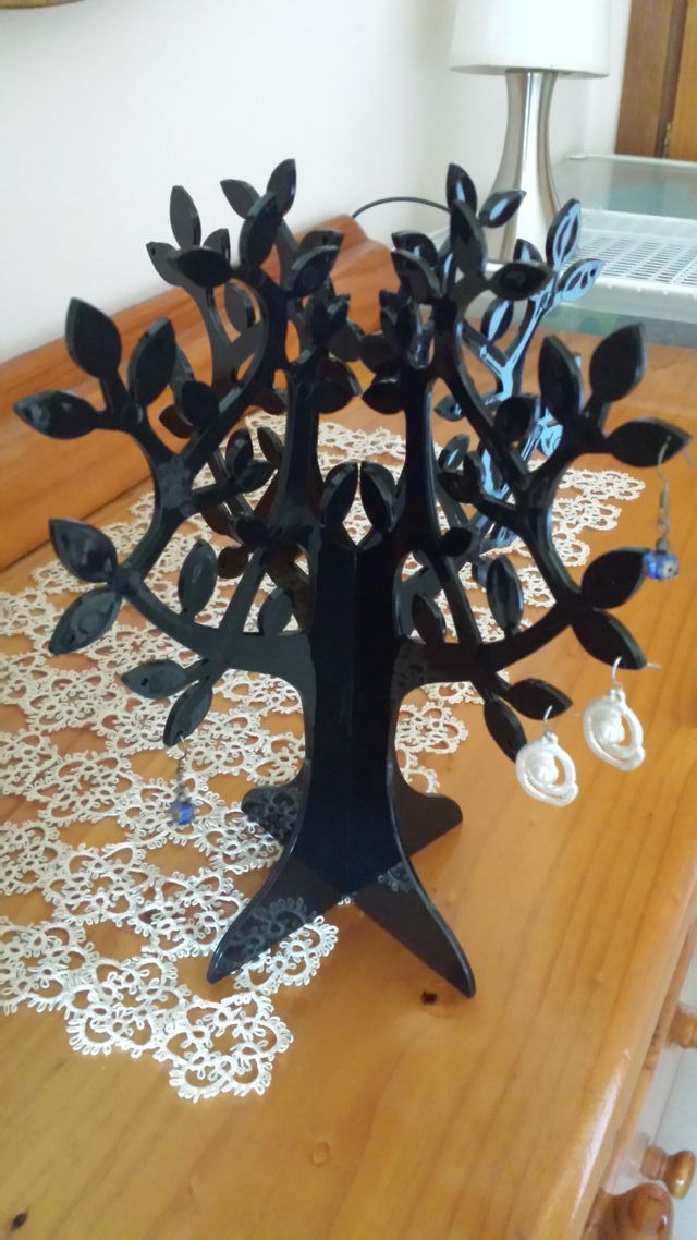 Colgador joyería árbol desmontable