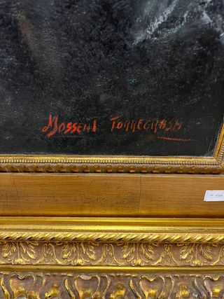 MOROS Y CRISTIANOS.  Excelente pintura