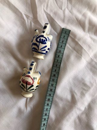 Mini botijos de cerámica - vintage