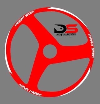 Kit vinilos llantas derbi variant Sport