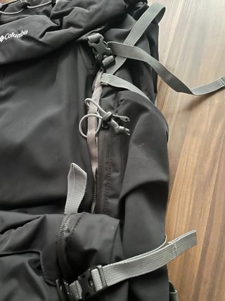 Mochila viaje senderismo columbia 50L negro