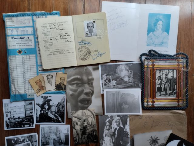 Fotografías artista fallero Francisco Tomás