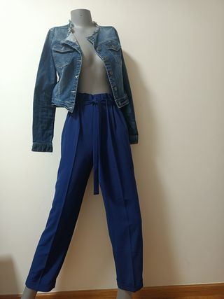 pantalón palazo talla 36/38 nuevo