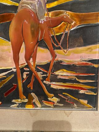 Dipinto su rame sbalzato di Francesco Maria Martin