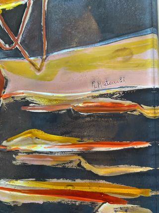 Dipinto su rame sbalzato di Francesco Maria Martin