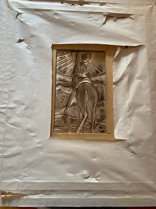 Dipinto su rame sbalzato di Francesco Maria Martin