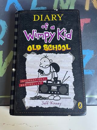 Libro diario de greg en ingles