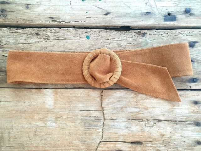 NUEVO Cinturón de ante