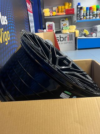 Llantas concavas 9+10x20 5x114.3 negro brillo