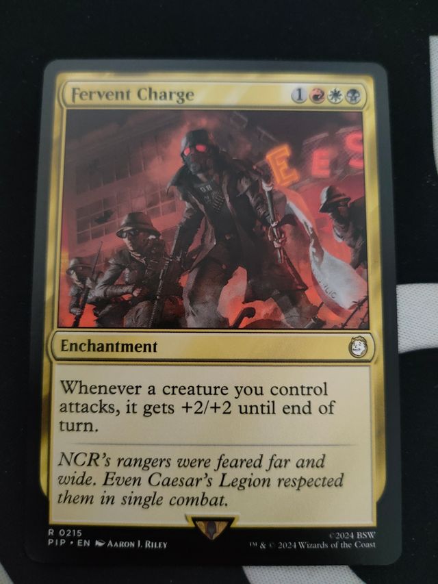 Mtg Fervent Charge