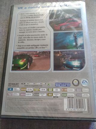 Need for Speed Underground 2 PC NUEVO