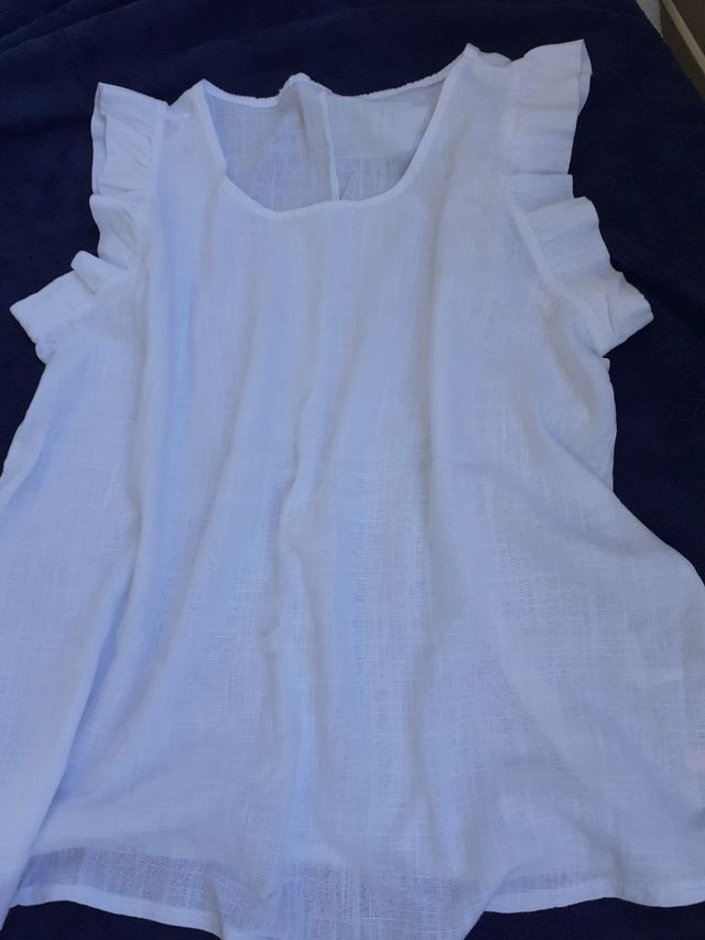 Camiciotto lino e viscosa