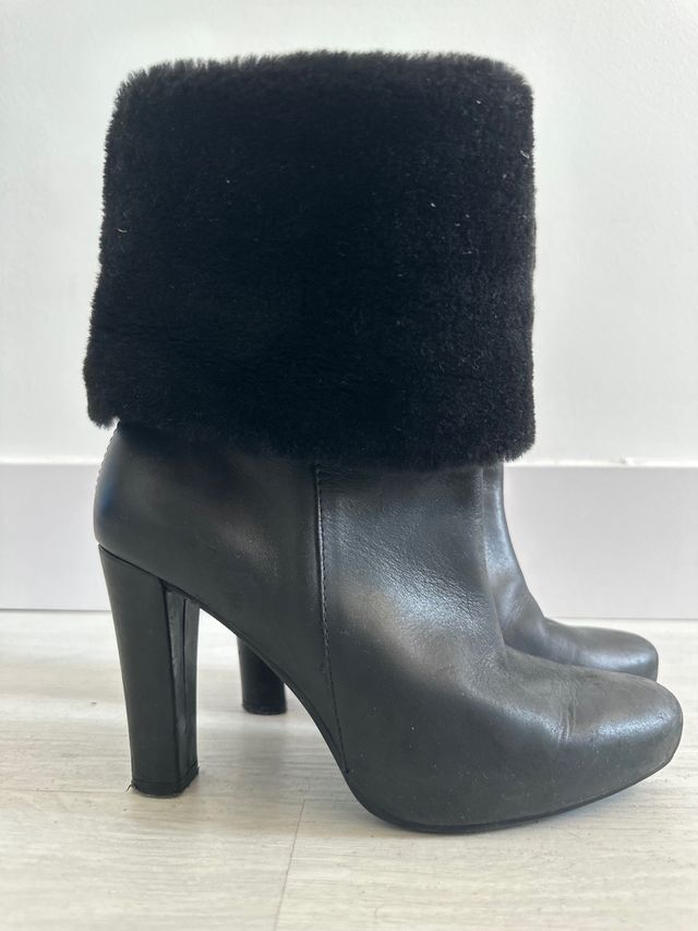 Botines de piel Unisa