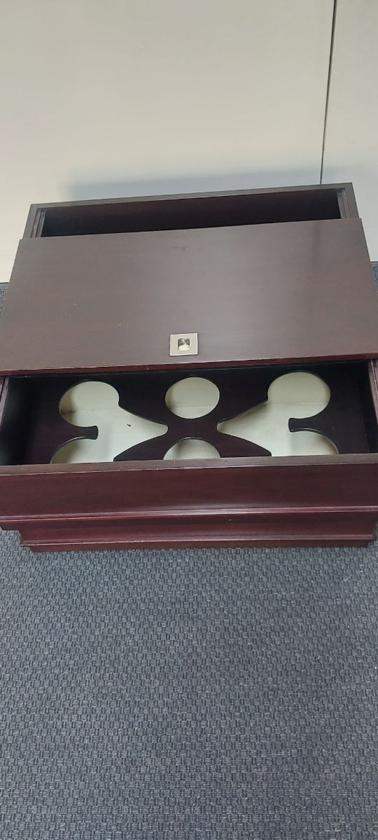 Tavolino mobile bar mogano anni 70