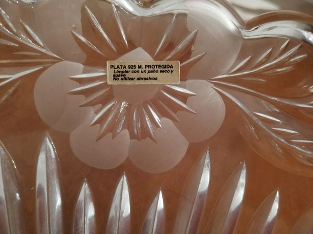 Centro de mesa cristal