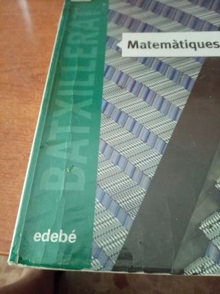 Libro de Matemáticas 2 Bachillerato 