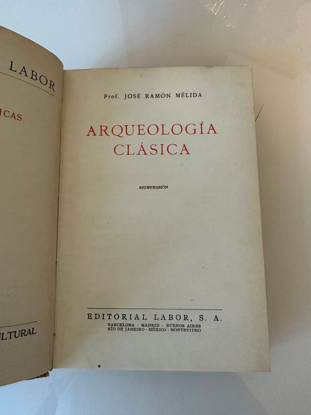 Lote 4 libros Colección Labor