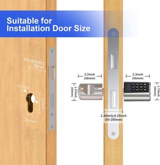 RUILON Cerradura inteligente RFID, bluetooth, etc